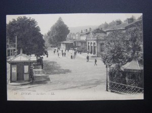 La gare d\'Epinal vers 1900