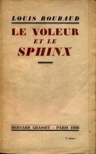 Le voleur et le sphinx
